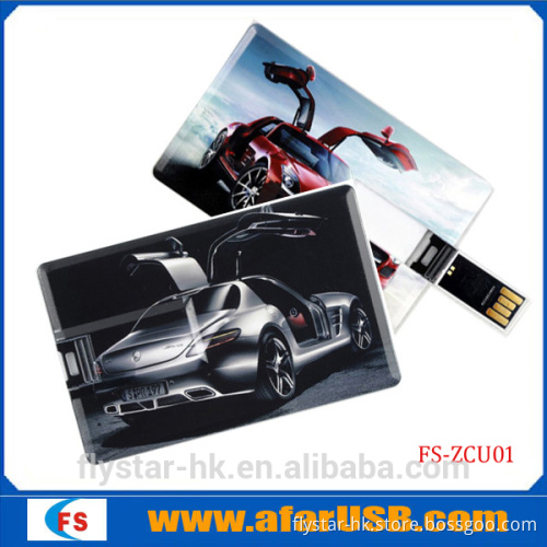 Automative promotion gift card USB flash drive
